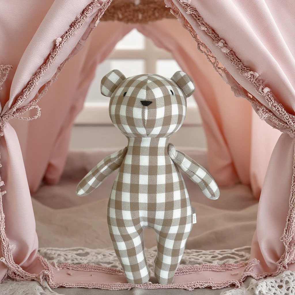 2025 ใหม่หมีน้อยตุ๊กตาผ้าศิลปะน่ารักและสร้างสรรค์ตุ๊กตาผ้าตุ๊กตาตุ๊กตาน่ารักเด็ก Comfort ของเล่น