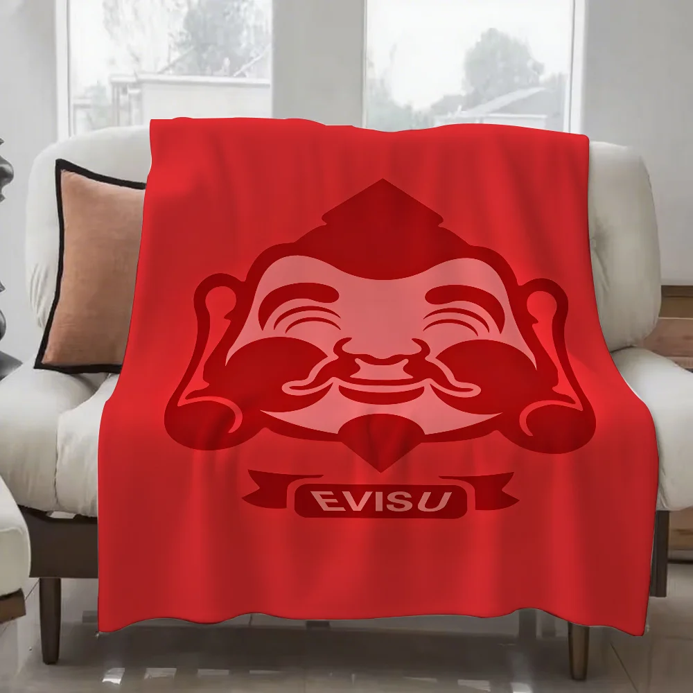 Японский уличный бренд E-evisu, дизайнерское одеяло, легкое одеяло для общежитий, сон, гостиной, офиса, дивана, всесезонного Японский уличный бренд E-evisu, дизайнерское одеяло, легкое одеяло для общежитий, сон, гостиной, офиса, дивана, всесезонного