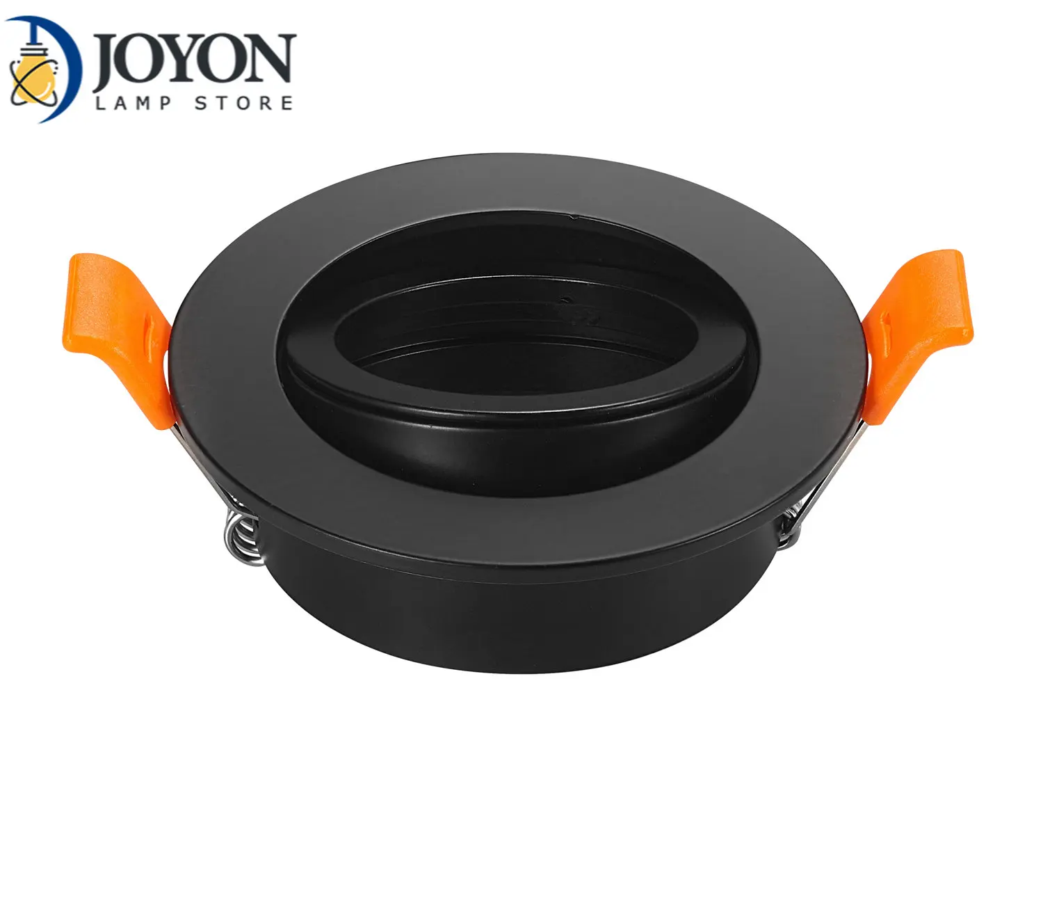 

Round Surfaced Mounted Silver Aluminum GU10 MR16 Lamp Holder Spot Light Fixture Frame LED Ceiling Downlight Fitting For Room