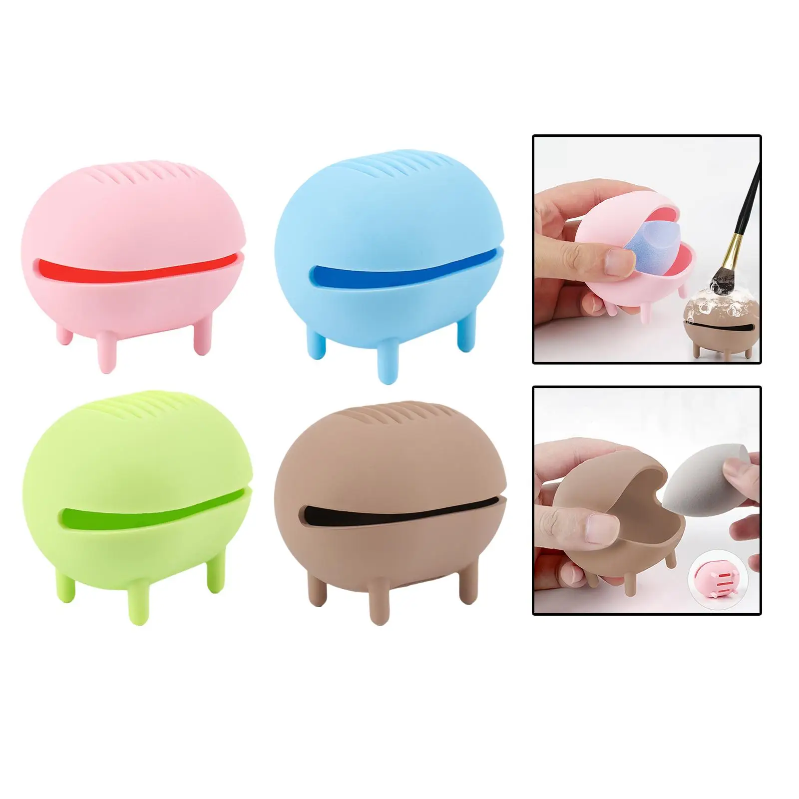 Makeup Sponge Holder Dryer Rack for Women Girls Drying Holder Organizer