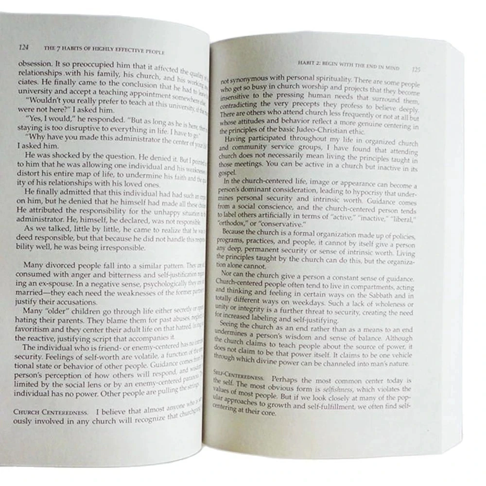 The 7 Habits of Highly Effective People English Original Book By Stephen R. Covey Professional Management Reading Book image 5