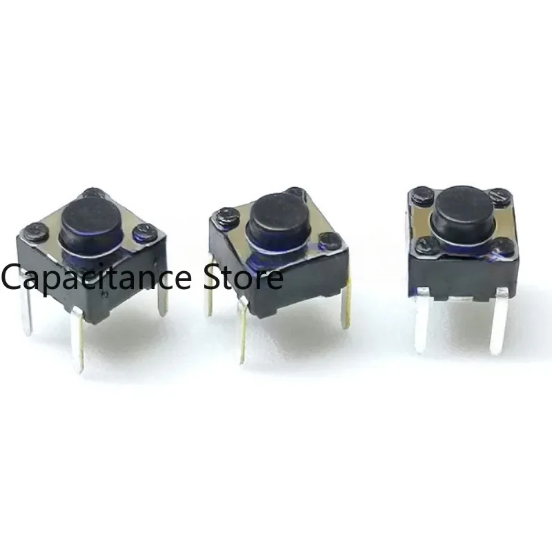 

10PCS Tactile switch SKHHDWA010 Vertical 4-pin in-line button 6*6*5 1,000,000 times life