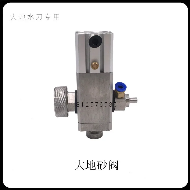 Alat katup pasir pneumatik fitting Waterjet