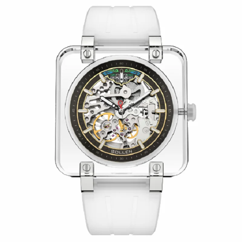 นาฬิกาข้อมือผู้ชาย Pagani Designs สแตนเลสสตีล ดีไซน์เฉพาะตัว เครื่องจักรกล ออโตเมติก คลาสสิก สำหรับนักธุรกิจ กันน้ำ