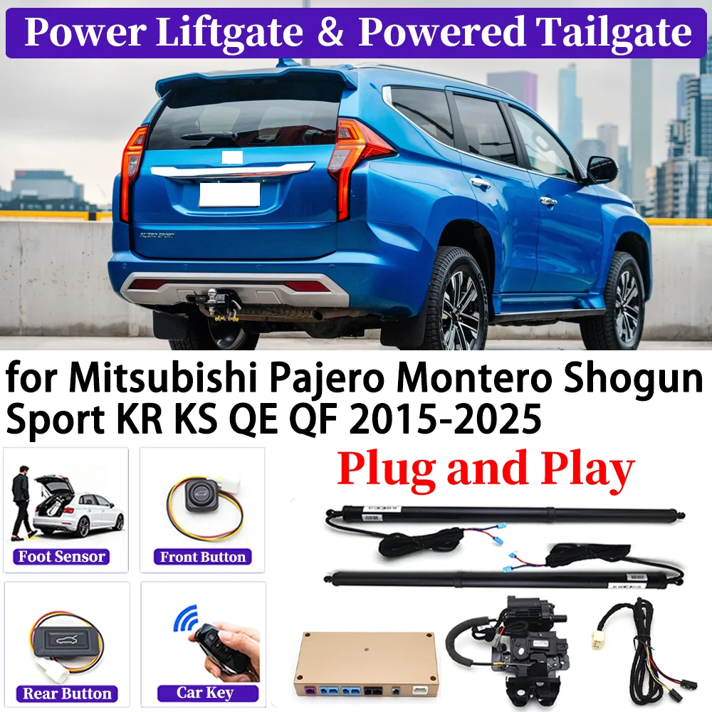 

for Mitsubishi Pajero Montero Shogun Sport KR KS QE QF 2015-2025 Car Automatic Power Liftgate Kit Smart Auto Electric Tailgate
