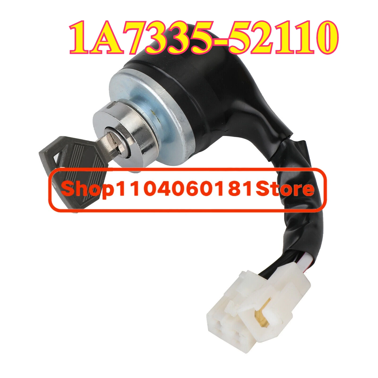 

Ignition Switch 1A7335-52110 194940-52110 for Yanmar EX450 Cub Cadet