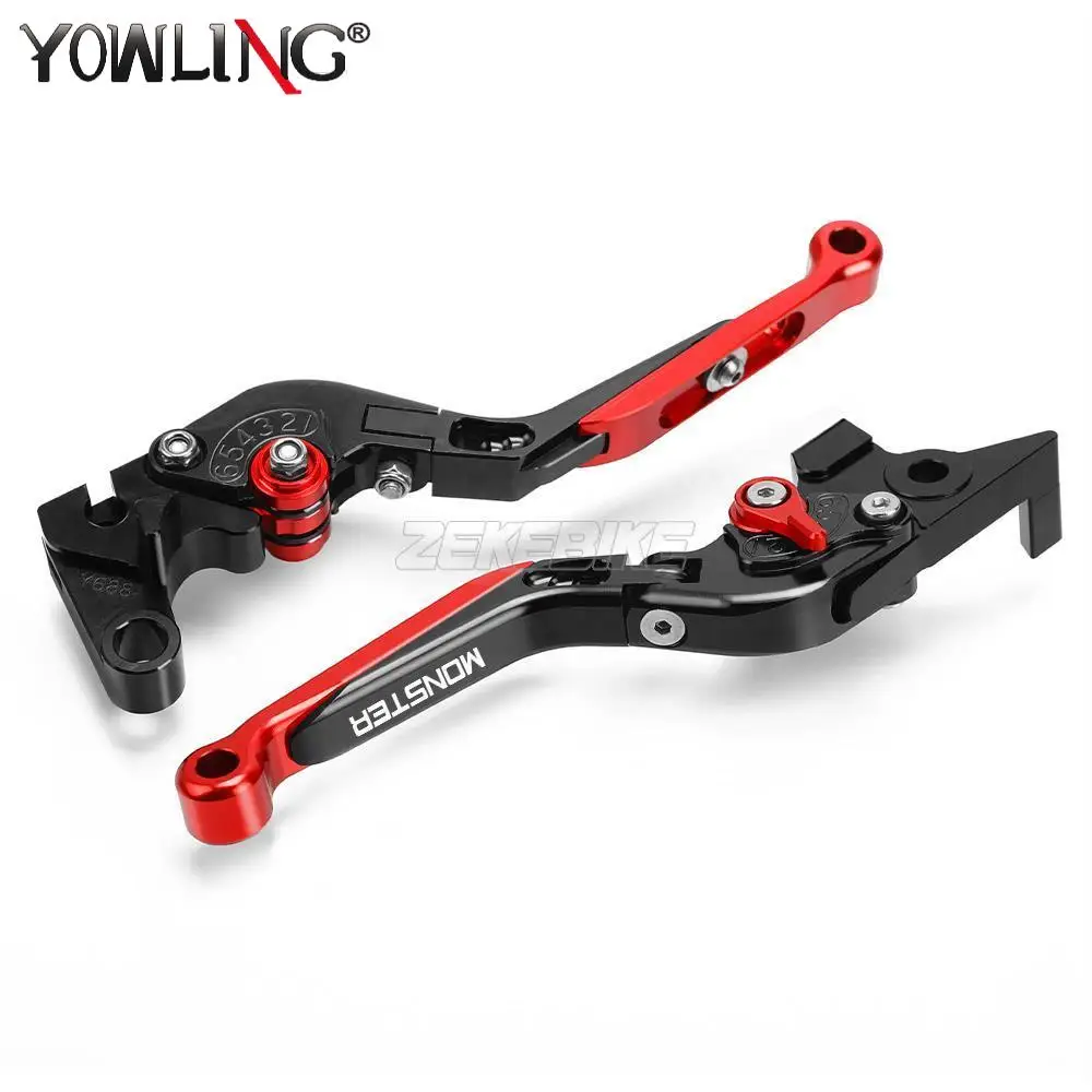 Adjustable Handles Lever Accessories Short&Long Brake Clutch Levers For DUCATI 796 797 821 MONSTER Dark MONSTER 400 1200 S