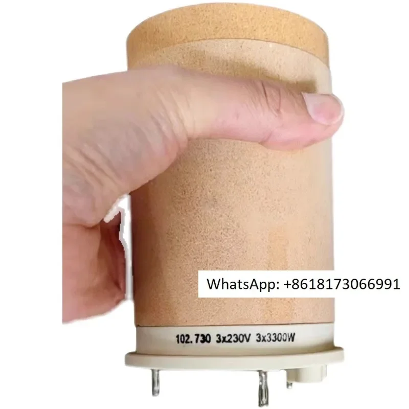 Керамический нагревательный сердечник 102,730 3*230 В 3*3300 Вт, мощный высокотемпературный нагреватель горячего воздуха, нагревательная трубка, выдувной сердечник Керамический нагревательный сердечник 102,730 3*230 В 3*3300 Вт, мощный высокотемпературный нагреватель горячего воздуха, нагревательная трубка, выдувной сердечник