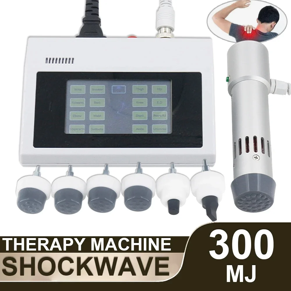 Professional Shockwave Therapy Machine Relieve Arthritis Pain Muscle Stiffness Physiotherapy Instrument Effective ED Treatment