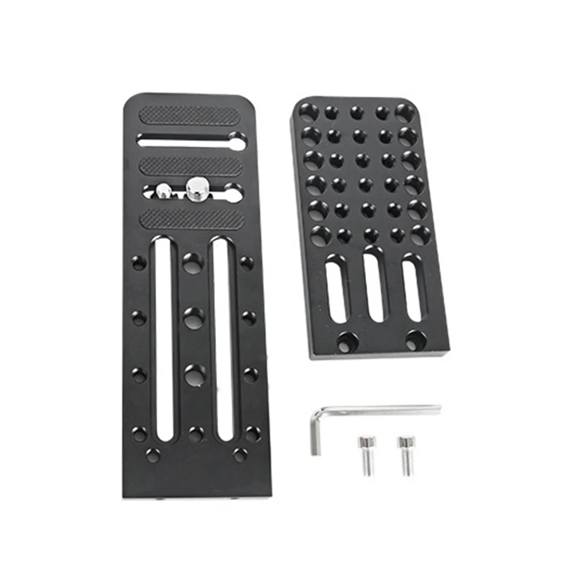 For S Stabilizer Quick Release Plate Universal L-Shape Vertical Plate SLR Tripod Hydraulic Head Plate