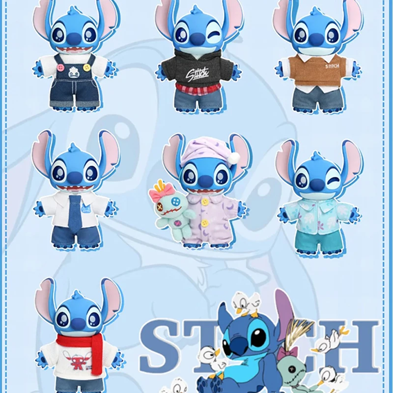 

NEW Stitch Dress-up Show Series Blind Box Figure Cute Stitch Vinyl Doll Mystery Box Surprise Bag Key Chain Pendant Gift Toys