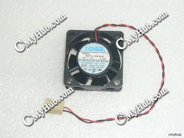 For NMB 1606KL-04W-B40 L00 DC12V 0.10A 4015 4CM 40MM 40X40X15MM 3pin Cooling Fan 1606KL-04W-B40 L00