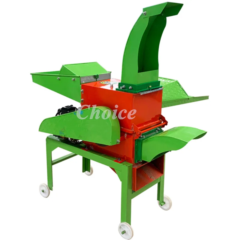 Multifunctional Animal Feed Grass Chopper Hay Grass Straw Chaff Cutter Straw Crusher Silage Kneading Machine