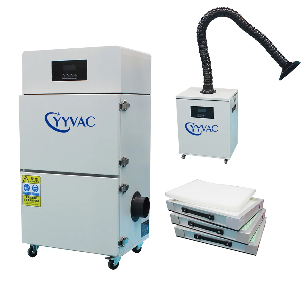 

2023 New Small Portable 600W Multi Function Welding Smoke Fume Extractor