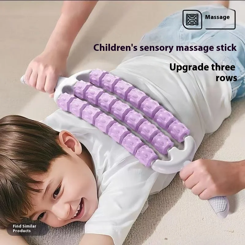 Sports Fascia Stick - Draagbare gebogen massageroller voor fitness en yoga, anti-cellulitis, ideaal voor onderarmen