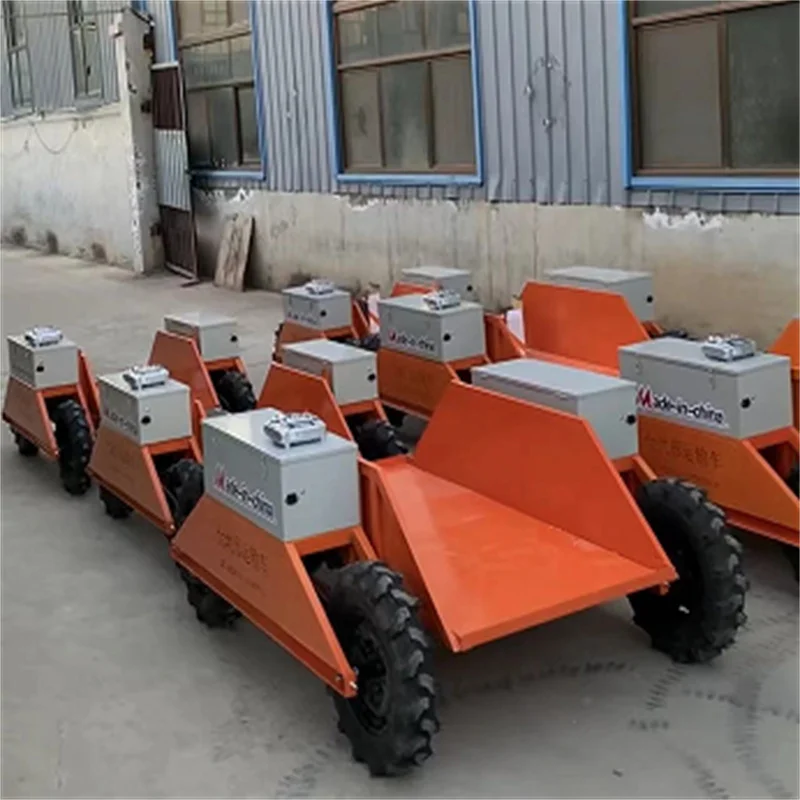 【2026】مركبة تسلق النقل الزراعي بجهاز التحكم عن بعد لجميع التضاريس، أداة نقل بأربع عجلات