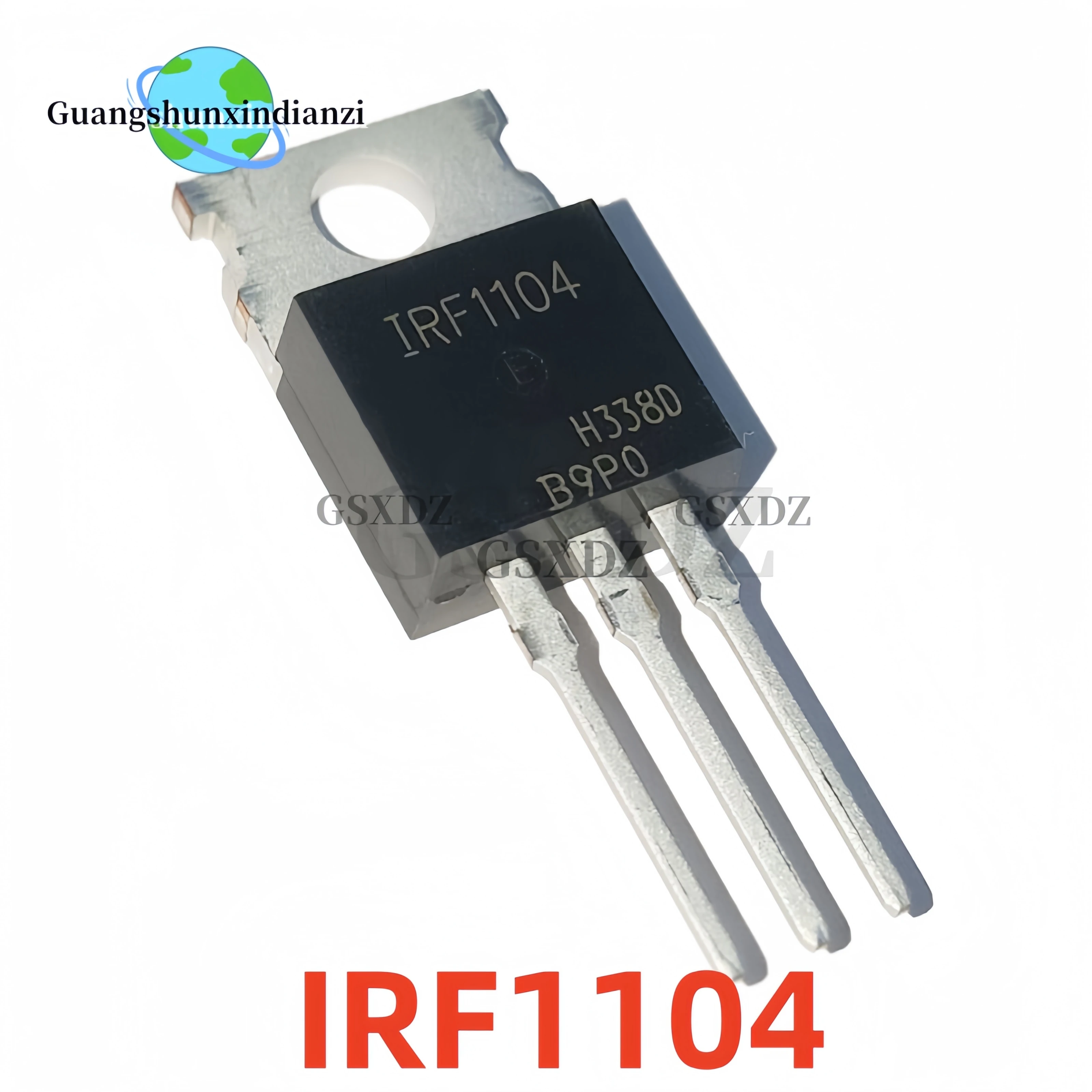 10PCS New original IRF1104 IRF1104PBF TO-220 MOSFET 40V 100A