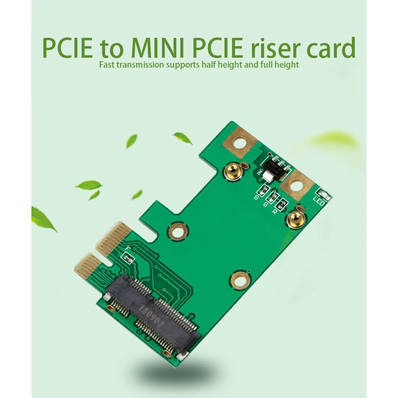 Плата адаптера PCIE-Mini PCIE, эффективная, легкая и портативная мини-плата PCIE-USB 3,0