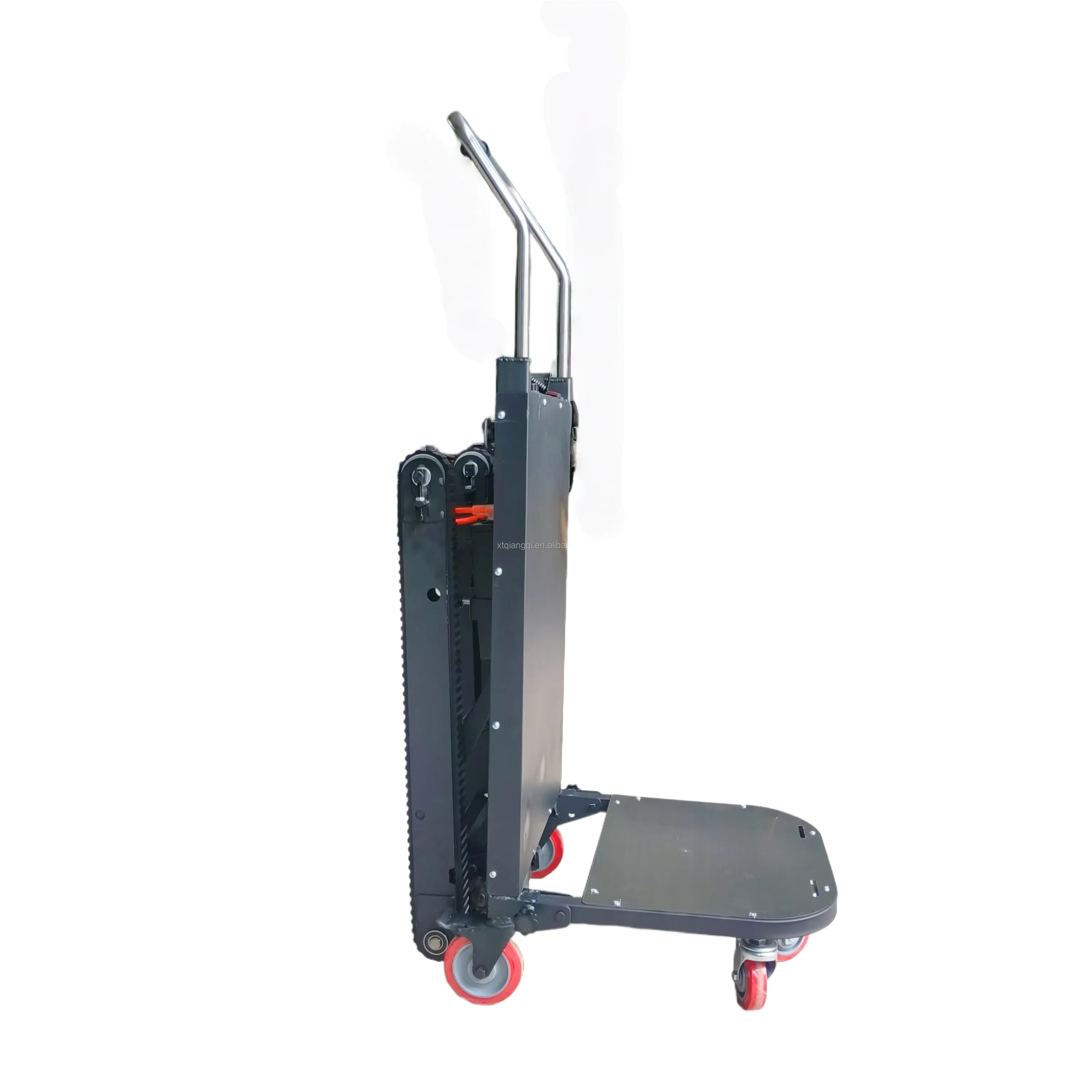 Heavy Duty Electric Stair Climbing Dolly - 500KG Capacity with 2 Motors & Automatic Tracks - for Warehouse & Equipment Handling