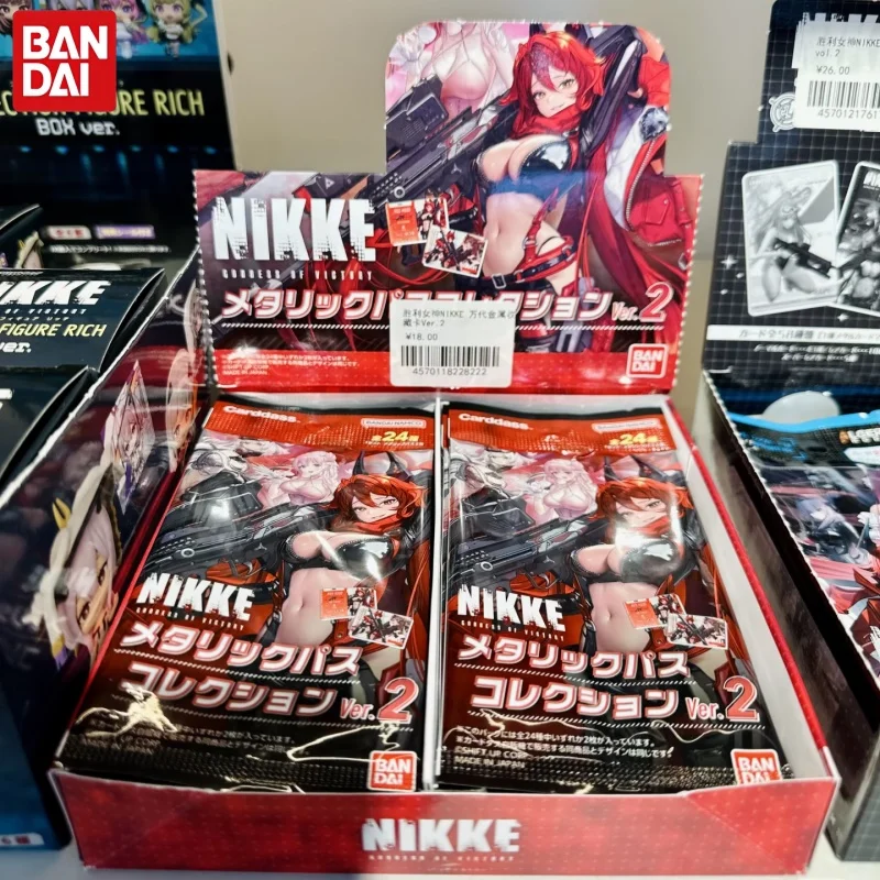Bandai Official Goddess Of Victory Nikke Metal Collection Cards