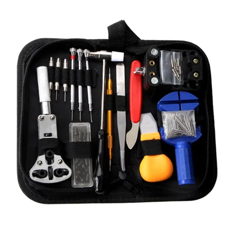 147 Pcs Watch Clock Watch Link Pin Dissolving Opener Housing Repair Tool Kit Set Opener Link Spring Bar Remover Horlogemaker Ger