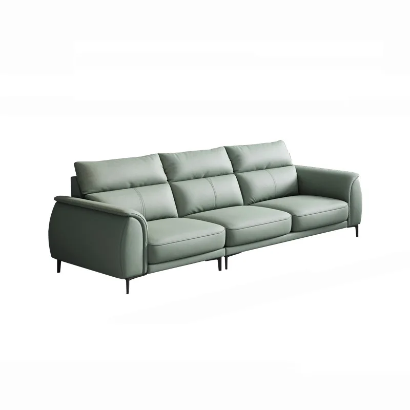 

Italian, minimalist, leather, sofa, Nordic, living room, furniture, straight row, modern