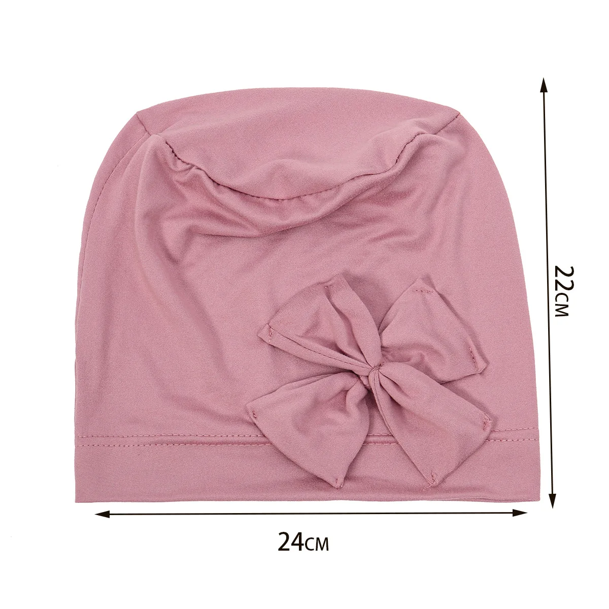 

Мусульманский тюрбан с бантом, хиджаб, химиотерапия, женские шапочки, капот, внутренняя шапка, платок, банданы, повязка на голову от выпадения волос, однотонные цвета, Mujer, новинка