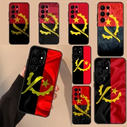 Angola flag Phone Case For Samsung Galaxy S20 FE S21 S22 S23 Ultra S8 S9 S10 Note 20 10 Plus Fundas