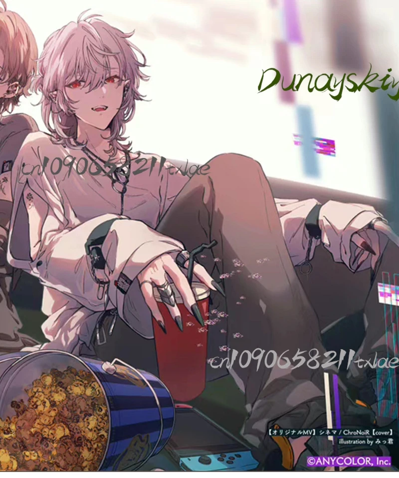 مجموعة أزياء Nijisanji Kuzuha Vampire التأثيرية ChroNoiR Cinema Ver. الزي اليومي لحفلات التخرج في الهالوين