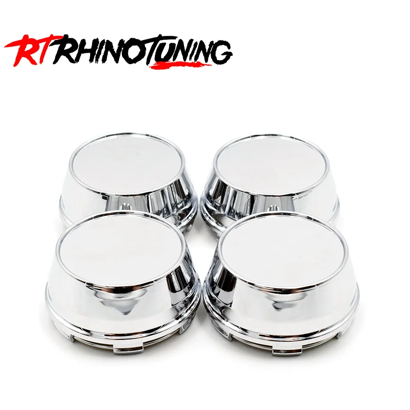 

RhinoTuning 2/4PCS OD 66mm/2.60" ID 61mm/2.40" Car Wheel Center Hub Caps For Auto Replacement Parts Wheel Hub Cap Rim Cover ABS