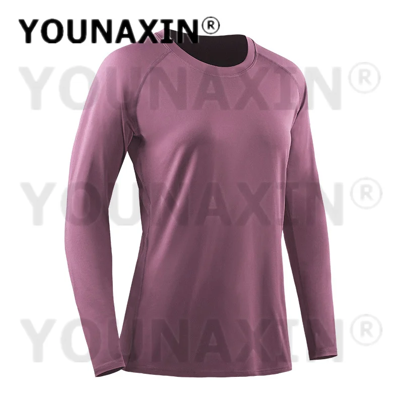 Women's Long Sleeves T-shirts Gym Yoga Training Tight Fitness Clothes Cycling Running Top M L Sportswear M L XL 2XL 3XL 4XL