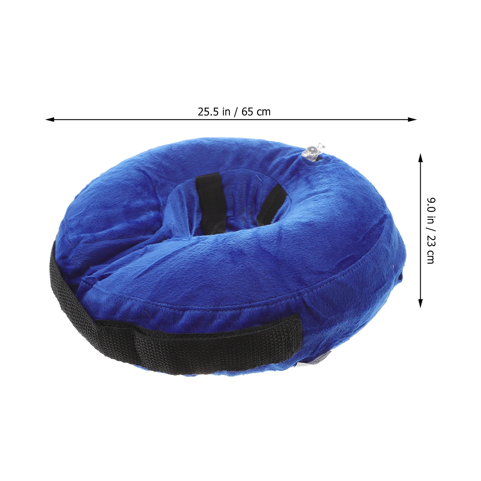 

Pet Inflatable Collar Soft Circular Neck Circle for Dogs Cats Prevent Scratching Biting Injuries Wounds Elizabethan Dog