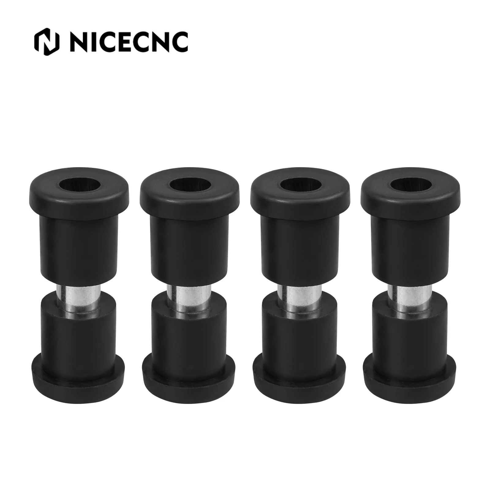 NICECNC For EZGO Medalist TXT Gas and Electric Golf Cart Rear Leaf Spring Bushing Sleeve Kit 1994 High Quality Rubber Bushing