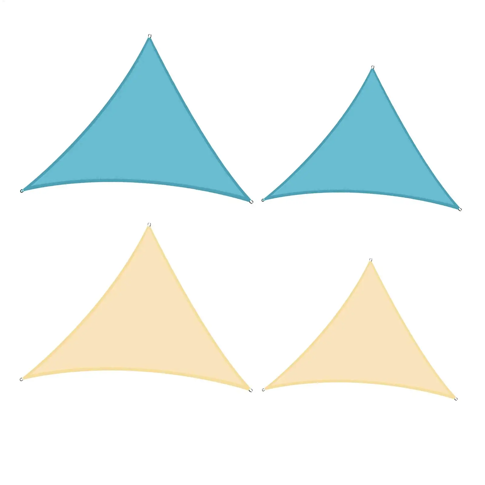 

Тент-парус от солнца UPF50 из оксфордской ткани, треугольный, для улицы: для террасы, двора, патио, веранды, бассейна, сада, балкона, автофургона