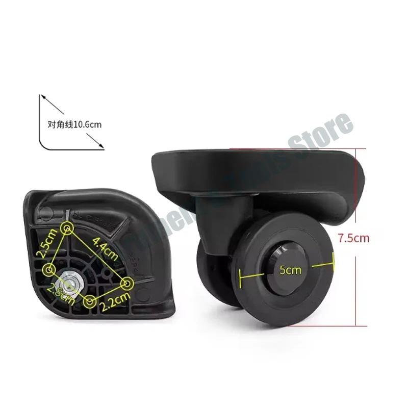 New For LOJEL CUBO 1375 Luggage Wheels HL C-F1375 Suitcase Caster Wheels for Crown Trolley