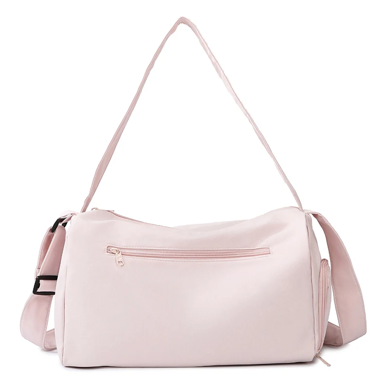 Oxford Solid Color Zipper Large Capacity Travel Tote Super Light Portable Fashion Travel Bags 2026 New Versatile Fashion Bags