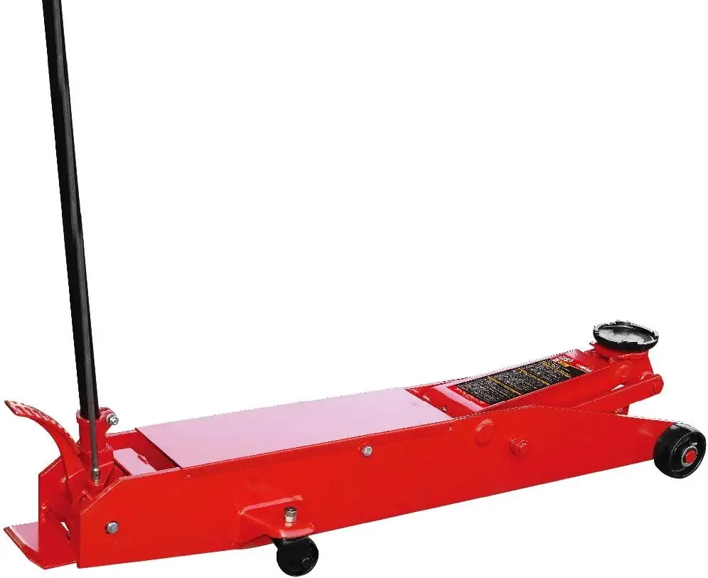 

Hydraulic Long Frame Service Floor Jack Truck SUV BUS 5 Ton Capacity With Foot Pedal