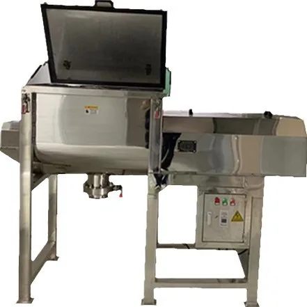 

Stainless steel, horizontal ribbon, mixing, large machine, capacity pads