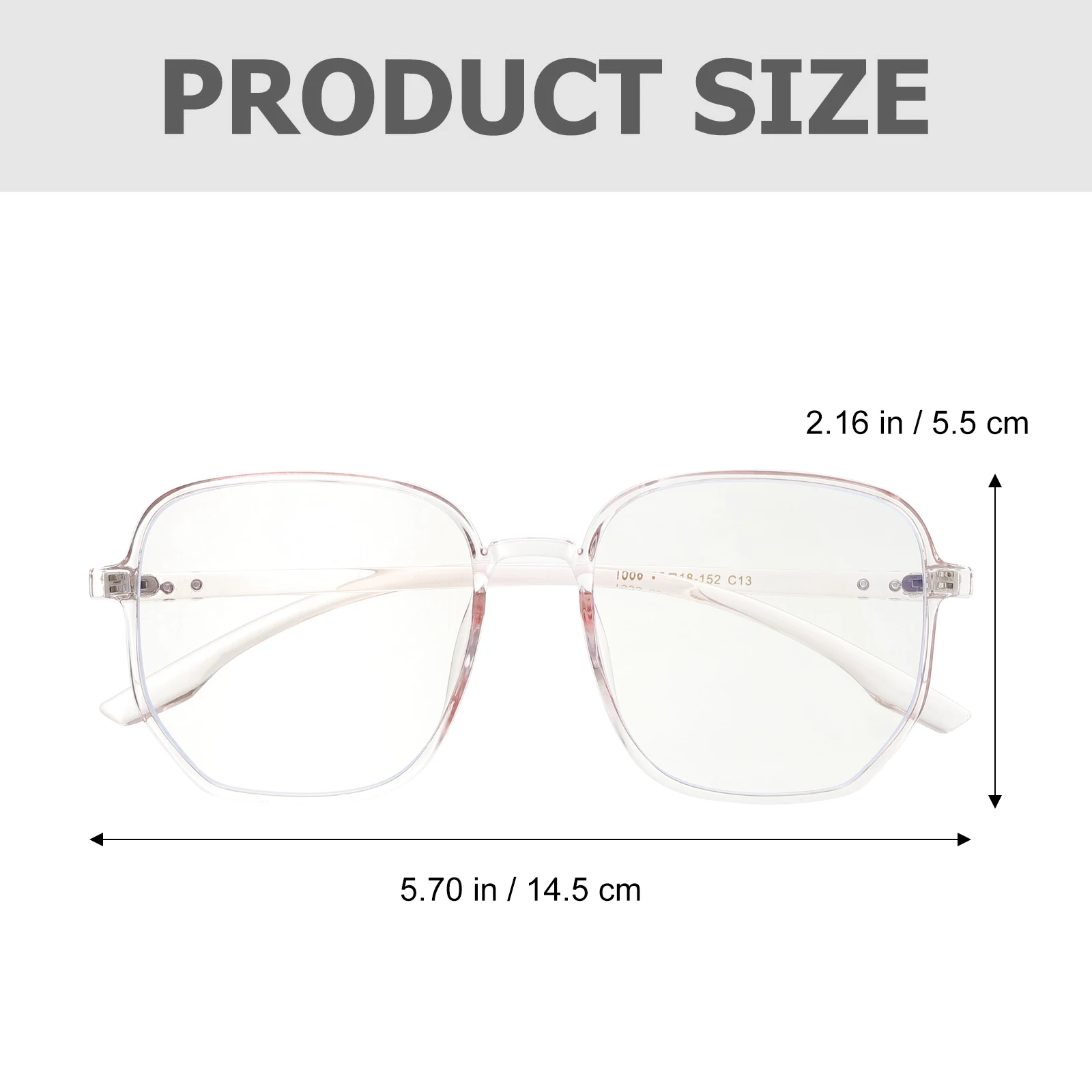 

TR90 Light Glasses Clear Protective Computer Eyewear Lightweight Durable Fashion Gaming DeviceBlur Vision Headache
