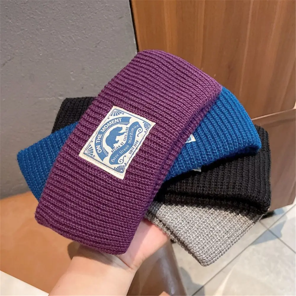 Winter Warm Thicken Soft Stretch Sports Hair Bands Knitted Headband Head Bands Headwear