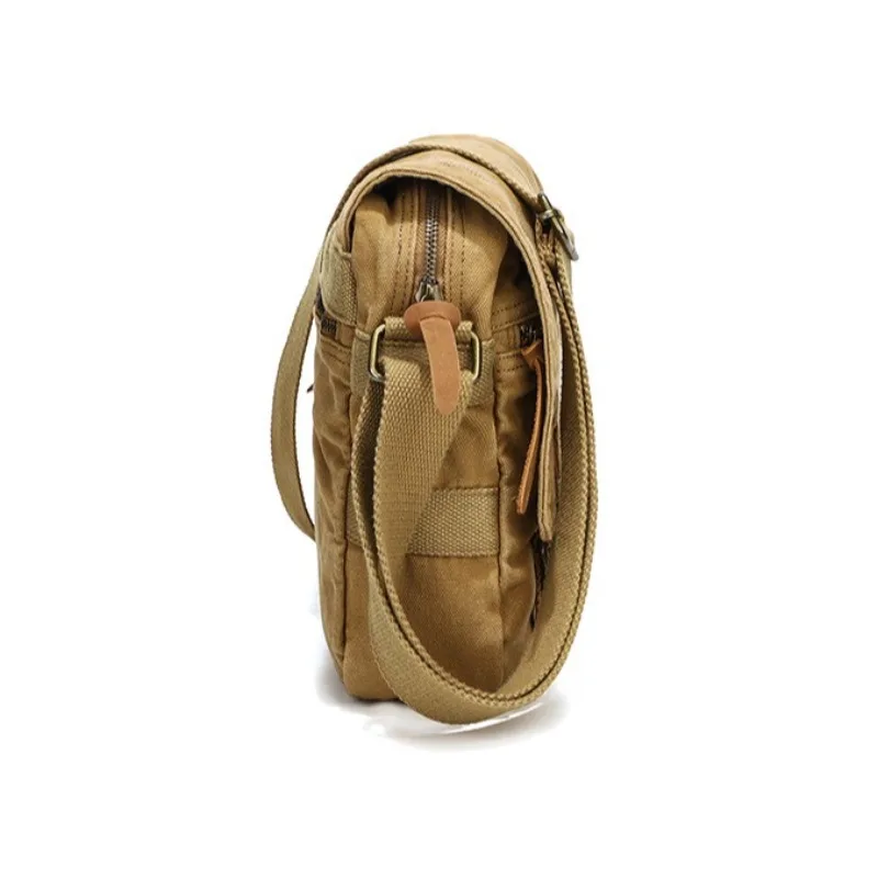 Bolsa para câmera - durável, leve, portátil, lona retrô, bolsa de ombro único, moderna, casual, elegante, bolsa crossbody