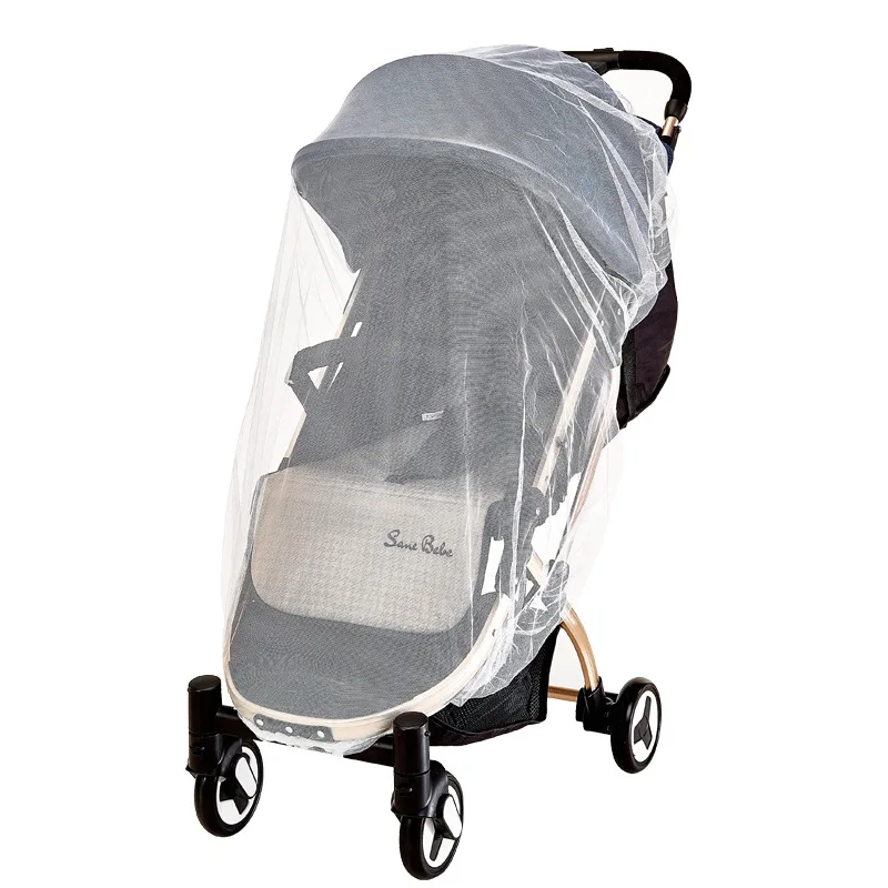 

Baby Stroller Full Cover Mosquito Net Insect Fly Protection Breathable Mesh Universal Infant Cart Pram Stroller Accessories