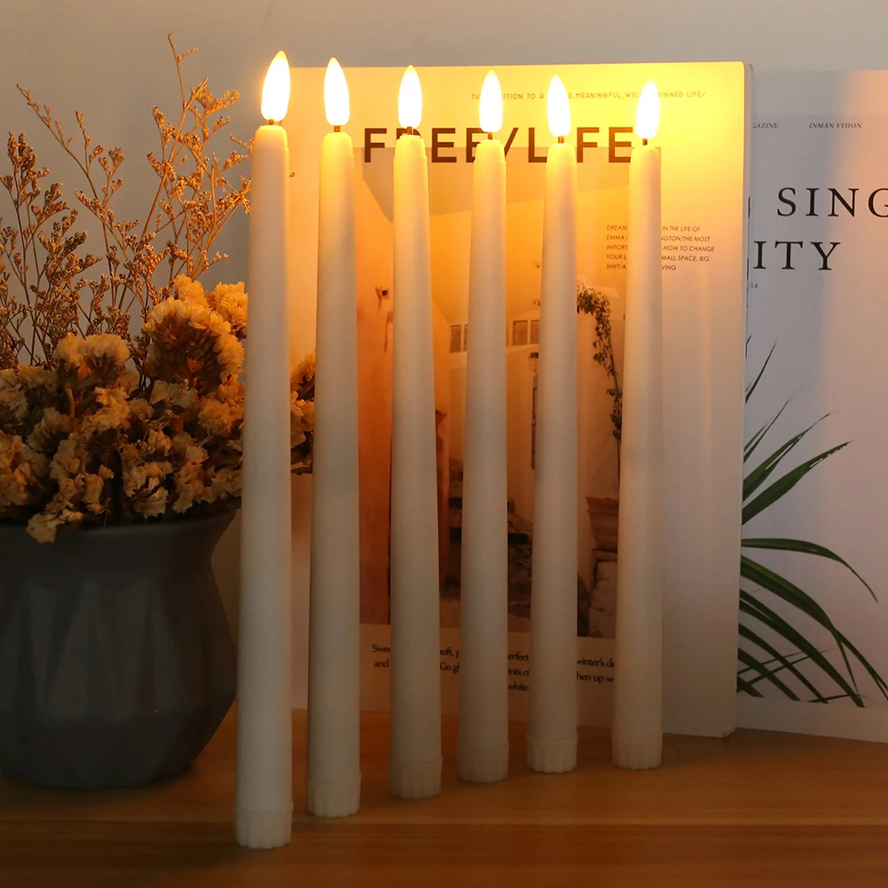Remote Control Taper Candles 5