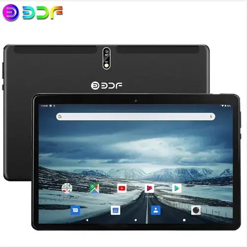 Nuevas tabletas de 10,1 pulgadas llamada telefónica 3G tableta Octa Core Wi-Fi Bluetooth 6GB + 128GB Dual SIM Android 11 Tablet PC