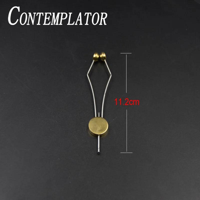 CONTEMPLATOR 1pc Standard Disc Bobbin Brass Fly Tying Tools Pipe Flared Disc Bobbin Holder