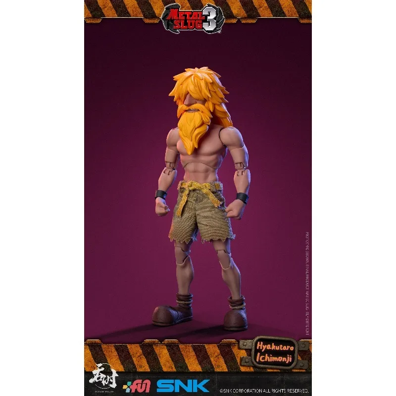 In Stock Tunshi Studio 1/12 Metal Slug KOF Figure Clark Ralf Leona Hyakutaro SNK Licensed Game Collectible Model Toy - view 2