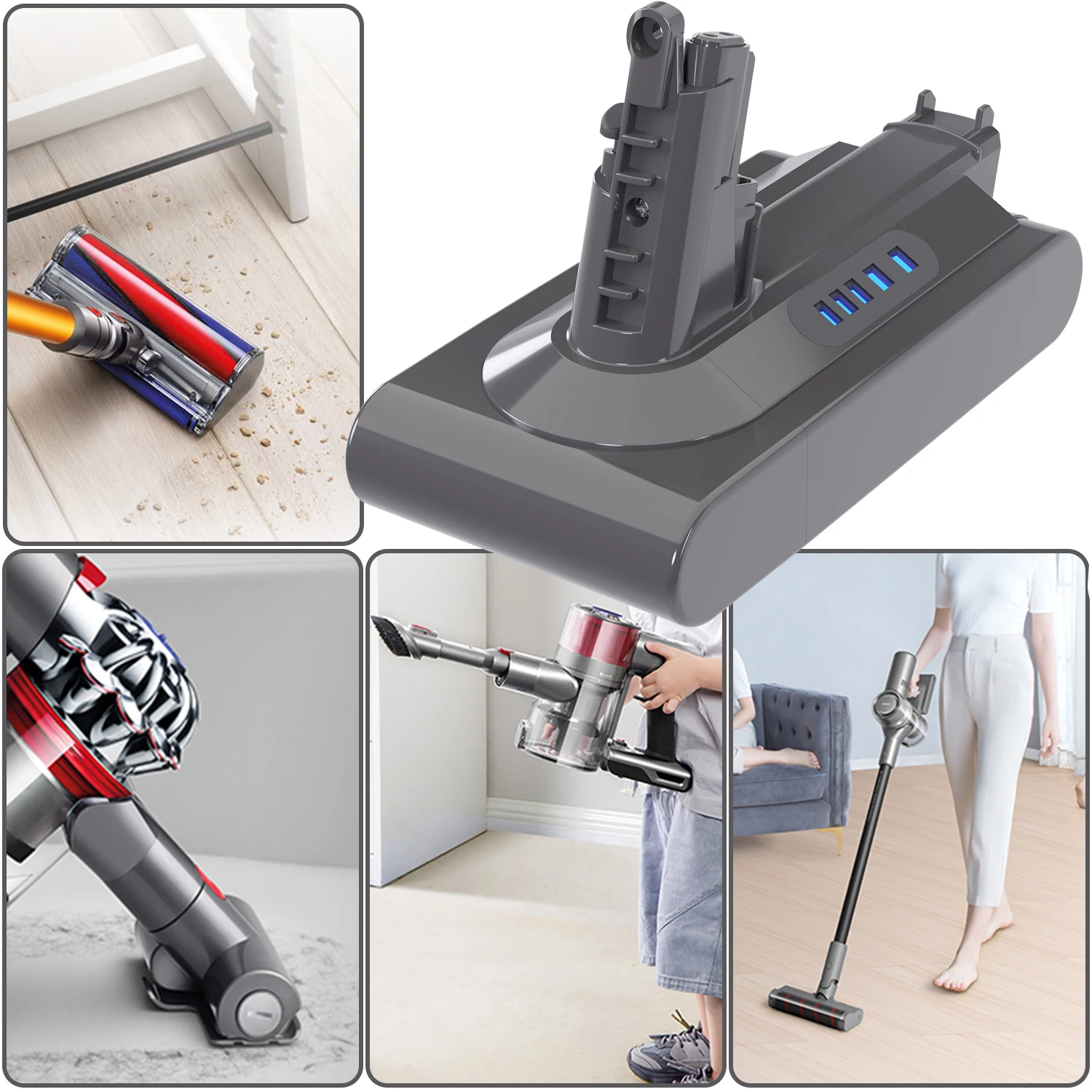 Battool 10000mAh für Dyson v10 Batterie Tier/Absolute/Motörhead/Flauschigen/Zyklon Handheld Cordless Staubsauger li-ion Batterie