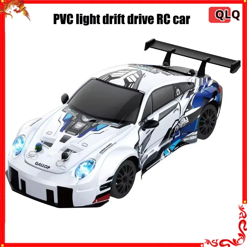 2.4g เด็ก Pvc Light Drift 4x4 รีโมทคอนโทรลรถแข่ง Rc รีโมทคอนโทรลรถ Stunt กีฬารถของเล่นเด็กคริสต์มาสของขวัญ