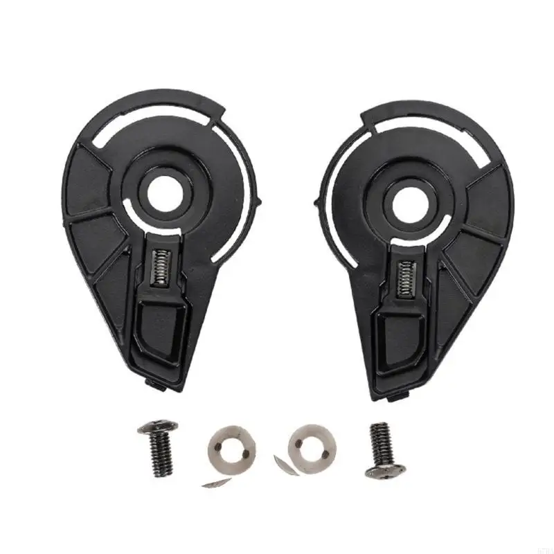 

57BA Motorcycle Helmets Visors Gear Base Plate for SOMAN 965 PA901 Replacement Face Shield Visors Base Helmets Accessories