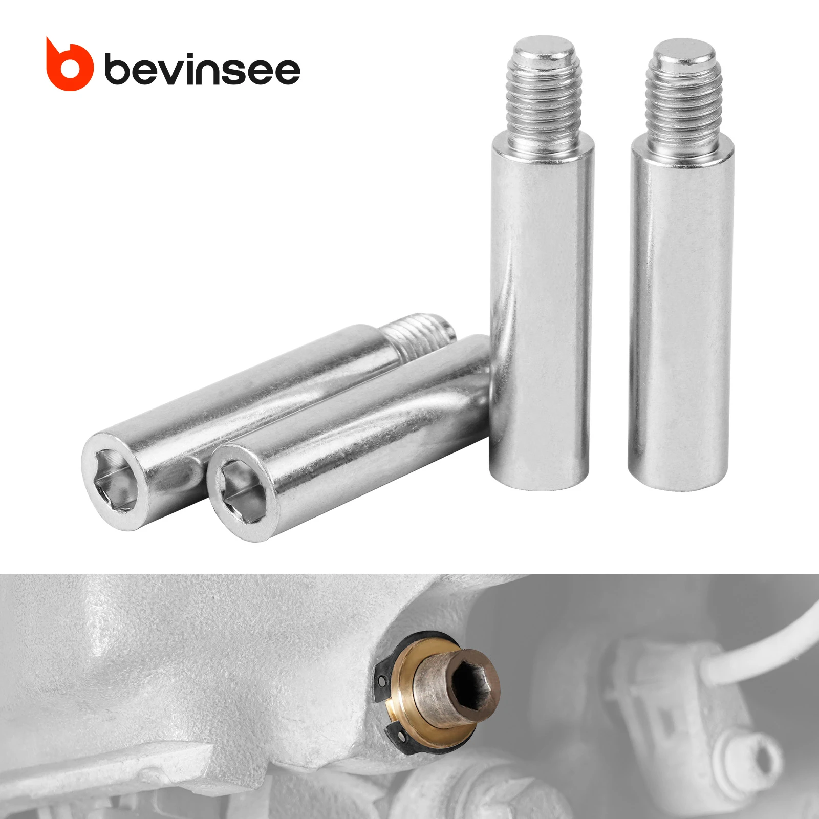 

4X Steel Caliper Guide Slider Pins for BMW E46 E90 E39 E36 E91 E92 E93 E34 E82 E88 E30 E28 E24 E32 E31 Z3 E85/E86 Z4 E89